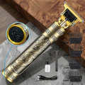 Professional T9 Electric Hair Trimmer – Cordless Grooming Kit