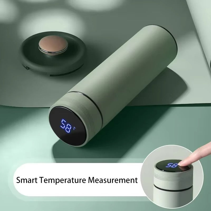Smart LED Temperature Display Water Bottle - 500ml