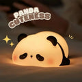 Cute Squishy Panda Night Light – Rechargeable Silicone Lamp for Kids & Adults