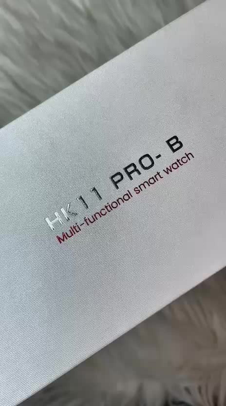 HK11 Pro Max Smart Watch – Premium Look, Amoled Display & Bluetooth Calling & Wireless Charging