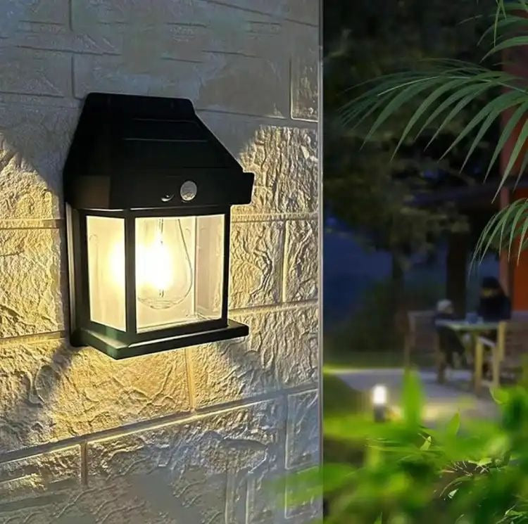 Outdoor Solar Wall Light – Motion Sensor, Waterproof & Energy Saving