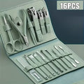 16-in-1 Professional Manicure & Nail Care Kit – Complete Grooming Set