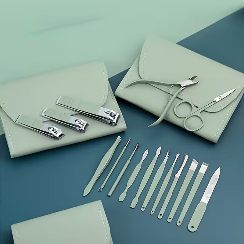 16-in-1 Professional Manicure & Nail Care Kit – Complete Grooming Set
